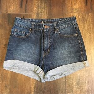 BDG high waisted jean shorts